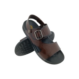 [SS089] HITZ 6760 BROWN MENS LEATHER SANDAL
