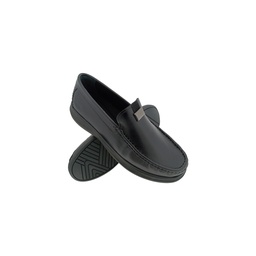 [A137] HITZ 4252 BLACK MENS CASUEL SLIPON SHOE
