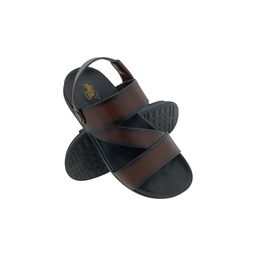 [SS088] HITZ 6787 BROWN MENS LEATHER SANDAL