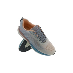 [X063] TRACER VERVE RUN-21 WHITE/PECHA KIDS LACEUP SPORTS SHOE