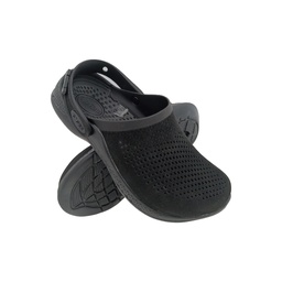 [S085] MENS CROCS STYLE FULL BLACK