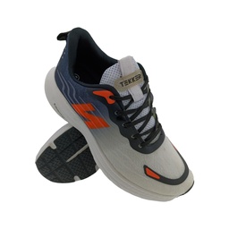 [SP1098] TEKKER TKR-8 WHITE/BLACK MENS LACEUP SPORTS SHOE
