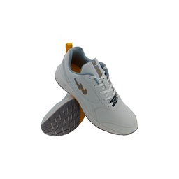 [SP1101] CAMPUS COMET WHITE/GREY MENS LACEUP SPORTS SHOE