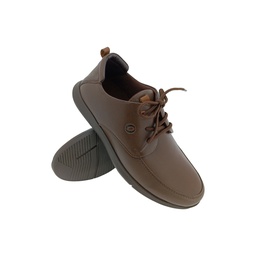 [B670] EGOSS ES-25 BROWN MENS LACEUP CASUEL SHOE