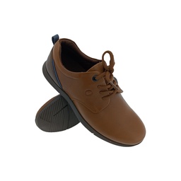 [B669] EGOSS ES-26 TAN MENS LACEUP CASUEL SHOE