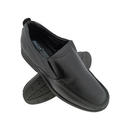 [A048] AVERY 1714 BLACK MENS CASUEL SLIPON SHOE