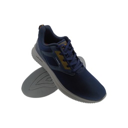[SP1118] ABROS ASSG0149N NAVY/MUSTARD MENS LACEUP SPORTS SHOE