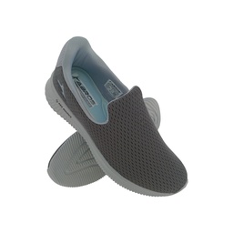[SP1114] ABROS ASSG0192 D.GREY/L.GREY MENS SLIPON SPORTS SHOE