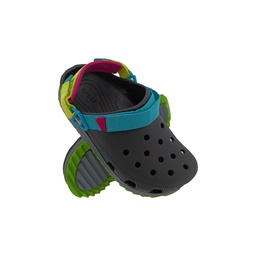 [SS095] MENS CROCS STYLE BLACK/P.GREEN