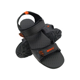 [SS110] SPARX SS719 BLACK/ORANGE MENS SPORTS SANDAL