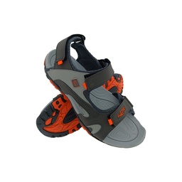 [S114] LANCER L-VENTO-702 D.GREY/L.GREY MENS SPORTS SANDAL