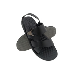 [S125] WALKAROO WE1715 BLACK MENS SANDAL