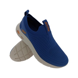 [SR209] SKECHERS 118076 NAVY MENS SLIPON SPORTS SHOE