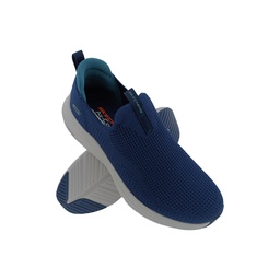 [SR214] SKECHERS 232629 BLUE MENS SLIPON SPORTS SHOE
