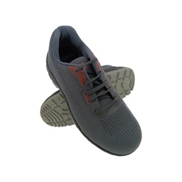 [SF003] UNISTAR COMFORT GREY MENS LACEUP SAFETY SHOES