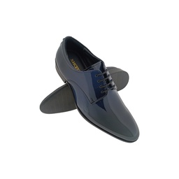 [D058] SHOOEZ 1111P BLUE MENS LACEUP SHOE