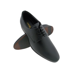 [L096] SHOOEZ 2144 BLACK MENS LACEUP SHOE